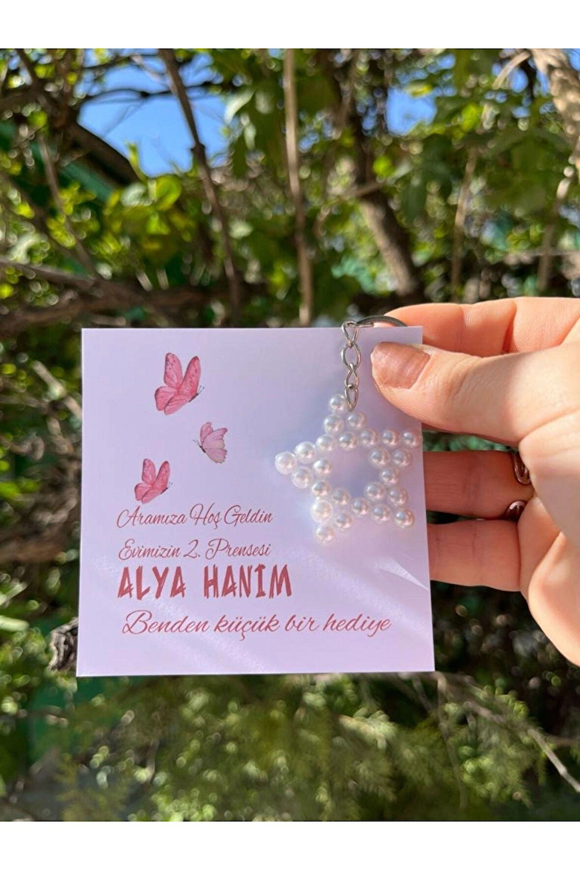 15 adet inci yıldız anahtarlık nikah düğün kına nişan sünnet hafizlik
