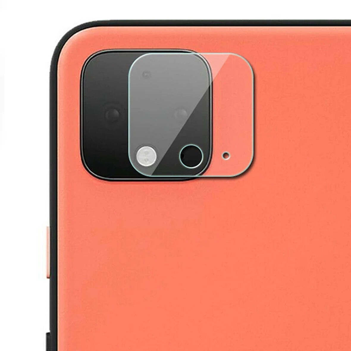 Google Pixel 4Xl Tempered Kamera Koruyucu Kırılmaz Cam-(5775)