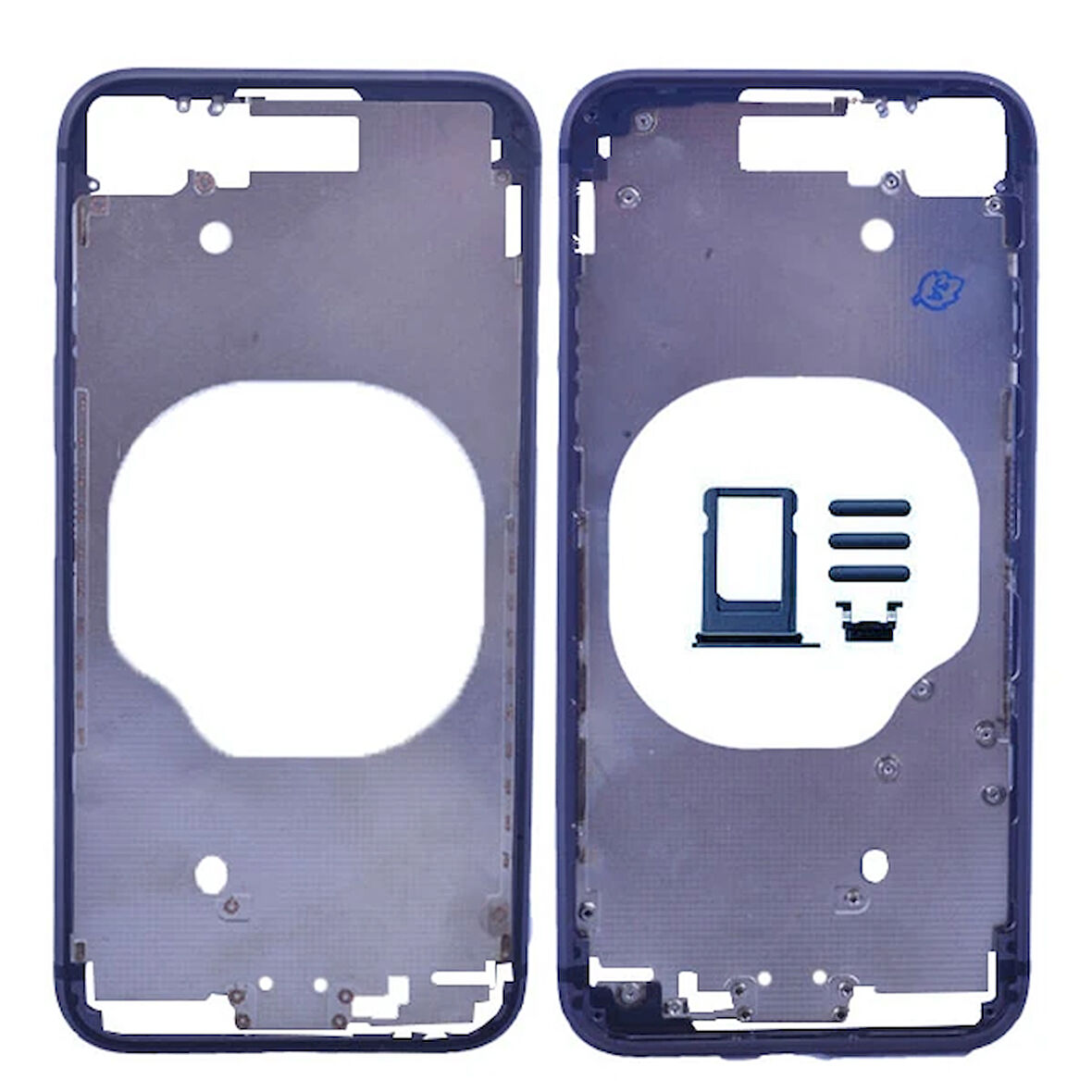 İphone 8 Orta Kasa Ve Sim Kapağı Tutucu-(5775)