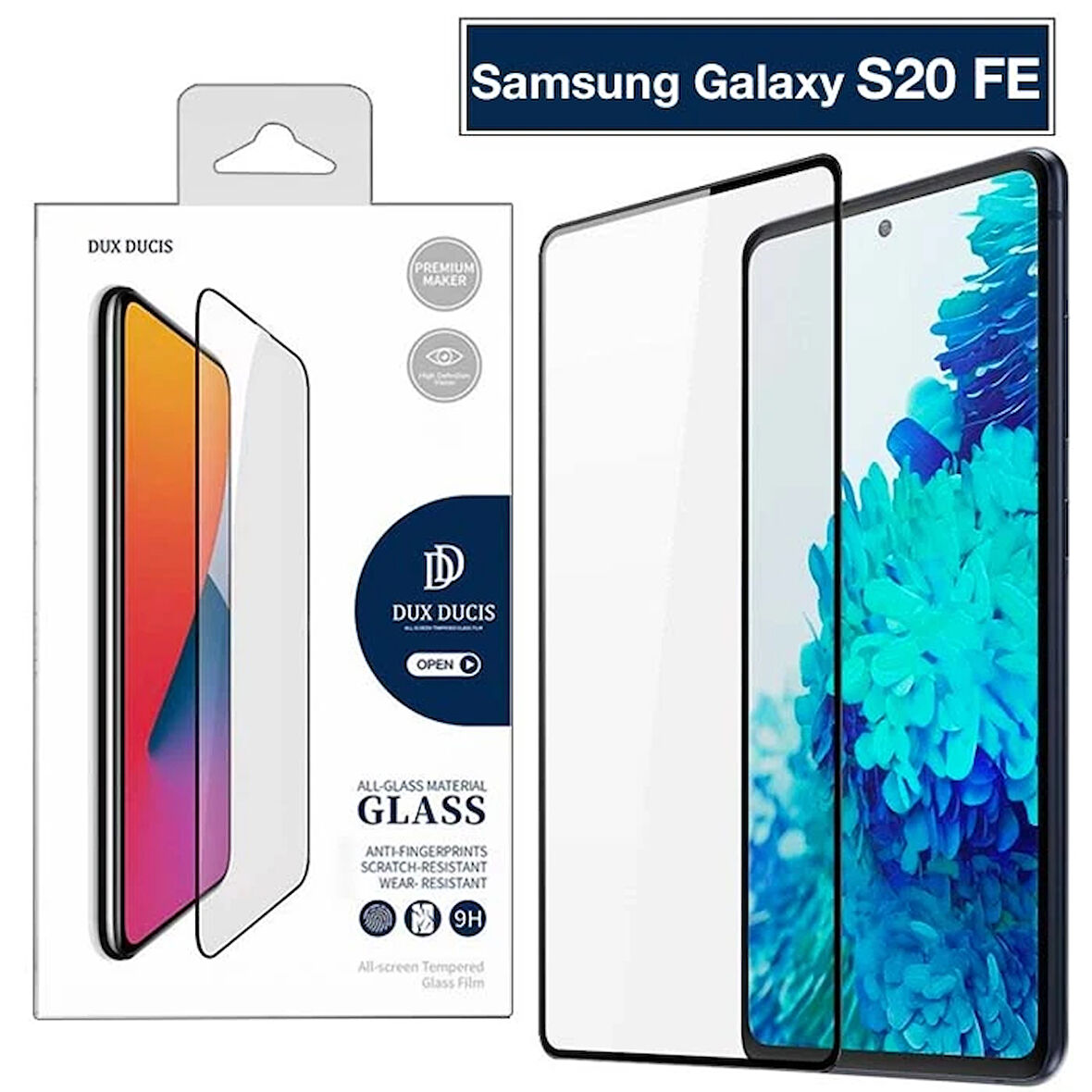 Dux Ducis Full Kaplama Sm S20 Fe - Lite Cam Ekran Koruyucu-(5775)