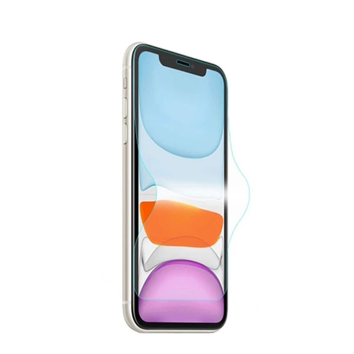 Gor İphone 12 6.1/İphone 12 6.1 Hd Ekran Koruyucu Jelatin 5 Adet Set-(5775)