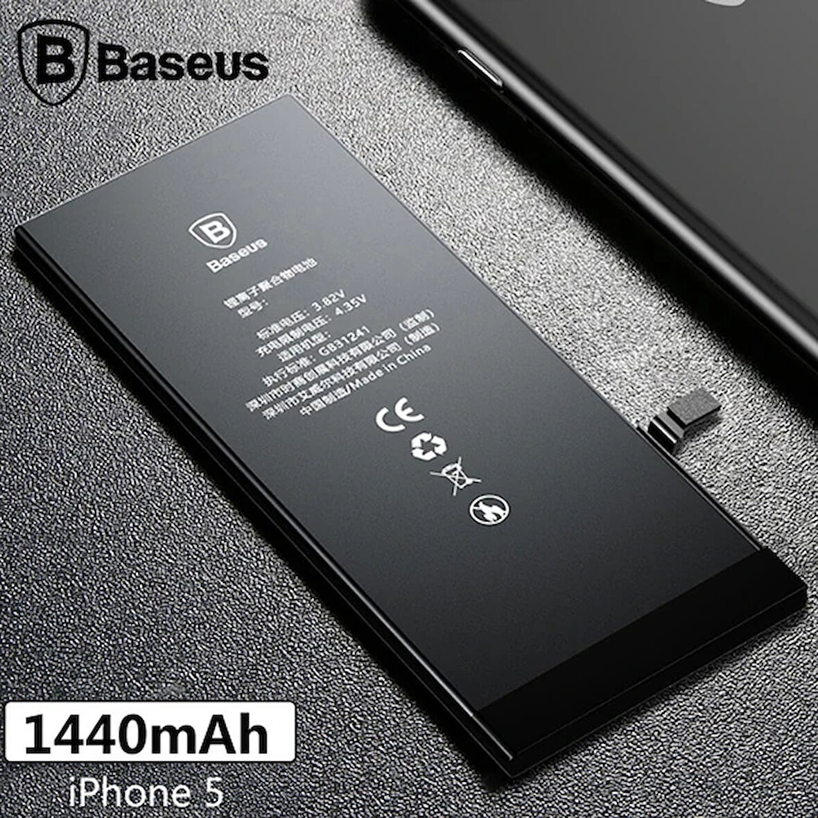 Orjinal İphone 5 1440 Mah Pil Batarya-(5775)