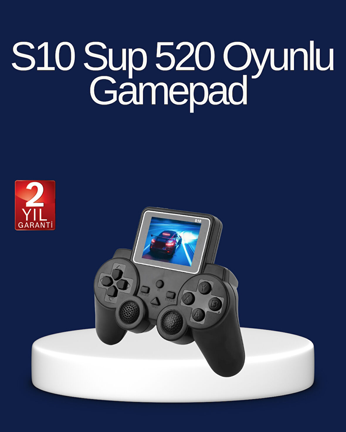 2025 S10 Gamepad 520 Klasik Oyunlu Tv Bağlantılı A Kalite Orijinal