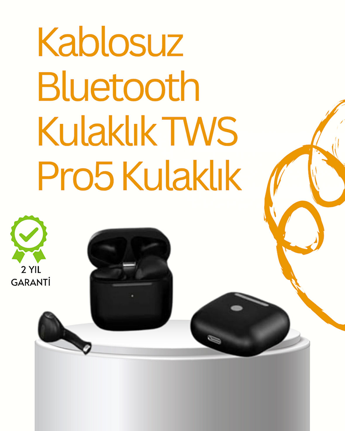 Tws 5 Bluetooth Kulaklık – Gelişmiş Ses Teknolojisi Ve Uzun Batarya Ömrü
