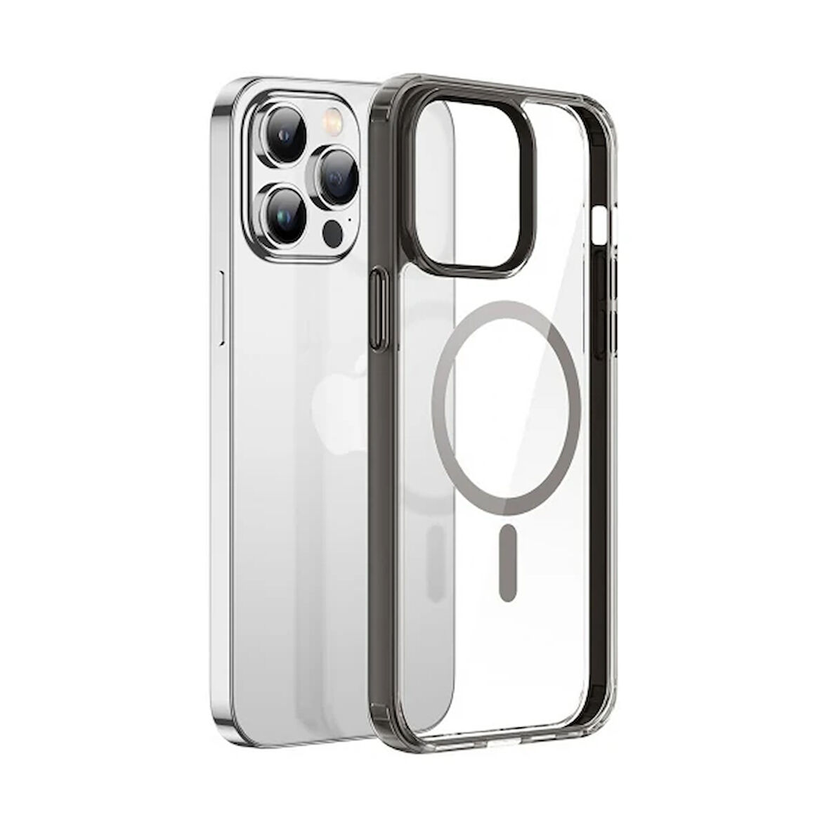 Dux Ducis Clin Mag Series 14 6.1 Uyumlu Manyetik Silikon Kılıf-(5775)