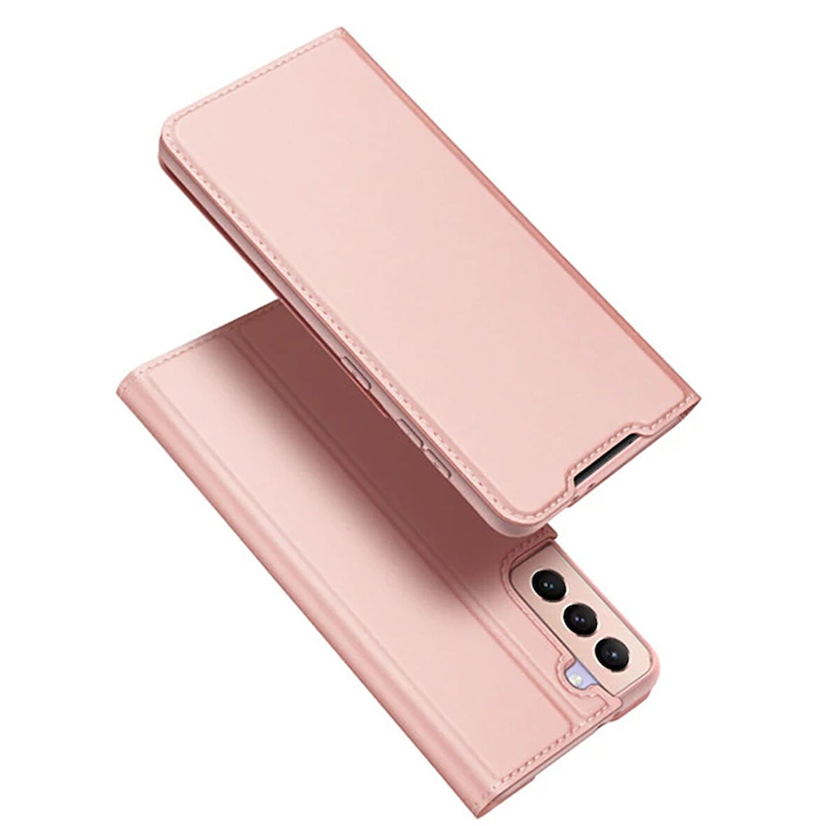 Dux Ducis Sm S21 Kılıf Kapaklı Flip Cover Kılıf Skinpro Series-(5775)
