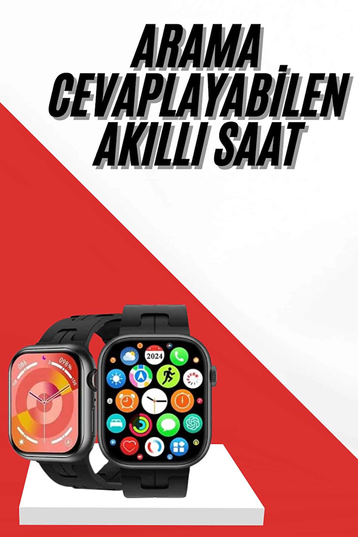 Yeni Nesil Akıllı Saat Amoled Ekran Yüksek Çözünürlüklü 41 Mm Kasa