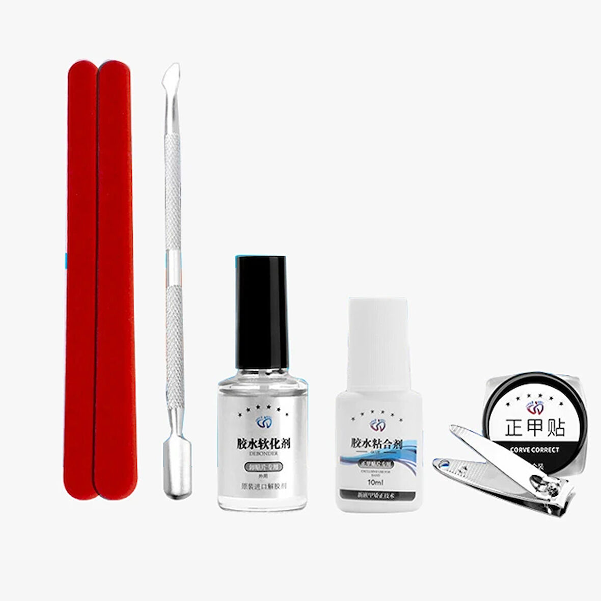 Ezere 24 Parça Profesyonel Tırnak Bakım Ve Onarım Manikür Pedikür Seti-(5775)