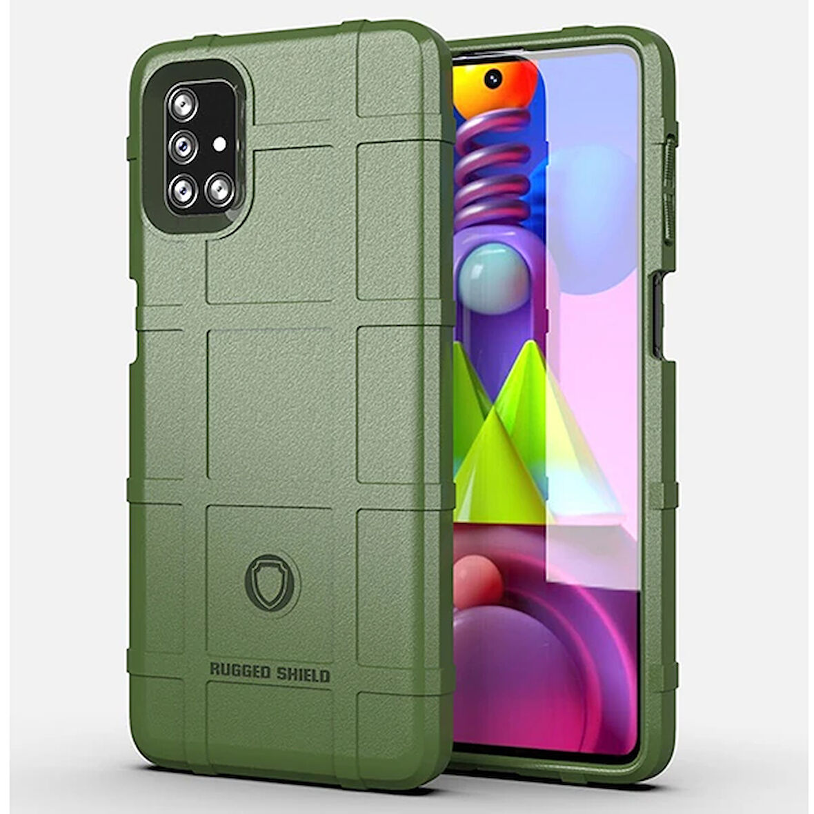 Ally M51 Rugged Shield Case Silikon Kılıf-(5775)