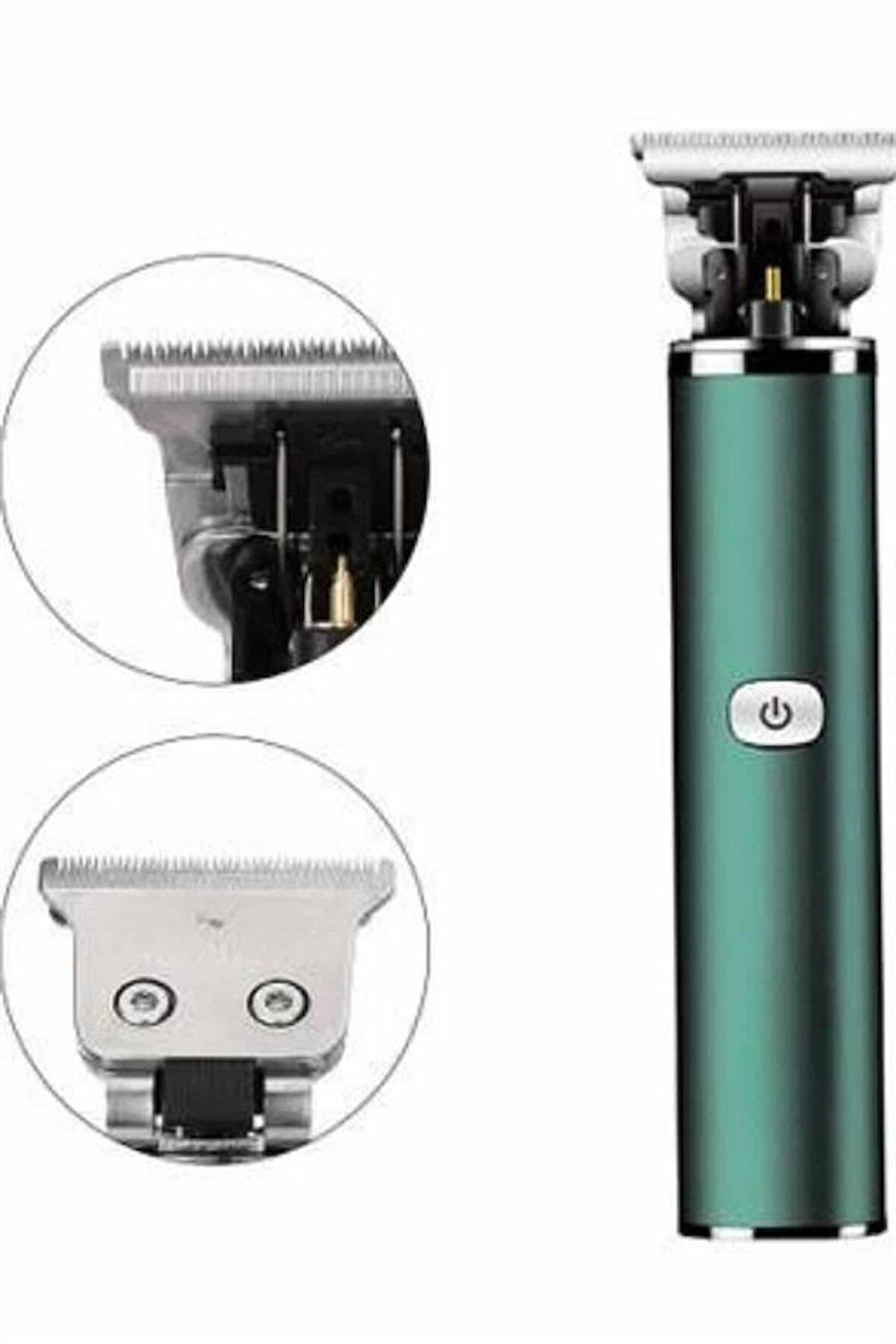 Tıraş Makinesi Profesyonel Paslanmaz Çelik T-Bıçak Saç Sakal Ense Vücut