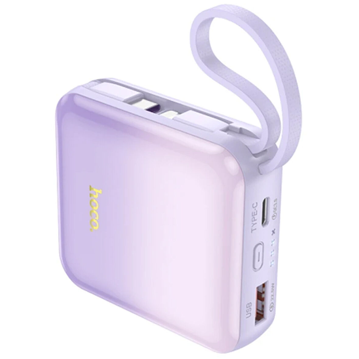 Hoco Q23 Blade 10000Mah 22.5W+Pd20W Kablolu Powerbank-(5775)