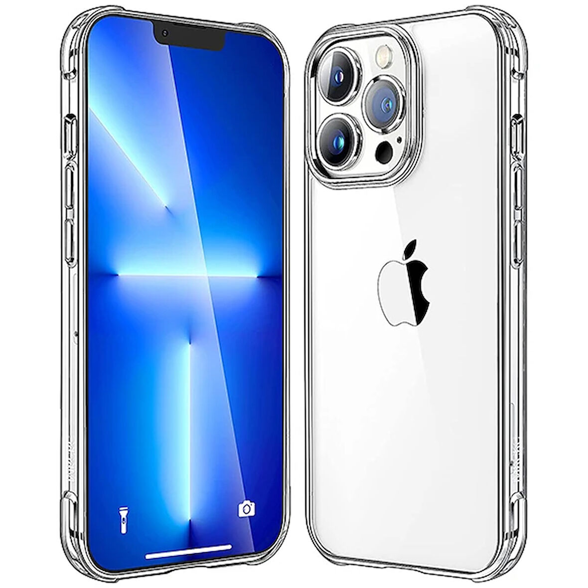 13 6.7Inç Shockproof Darbe Emici Silikon Kılıf-(5775)