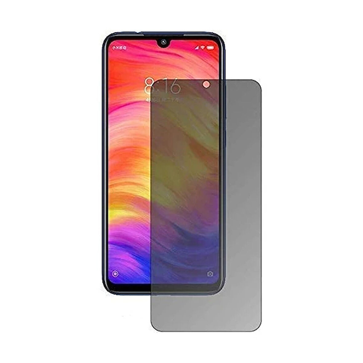 Ally Sm M31S 3D Full Privacy Gizlilik Tempered Cam Ekran Koruyucu-(5775)