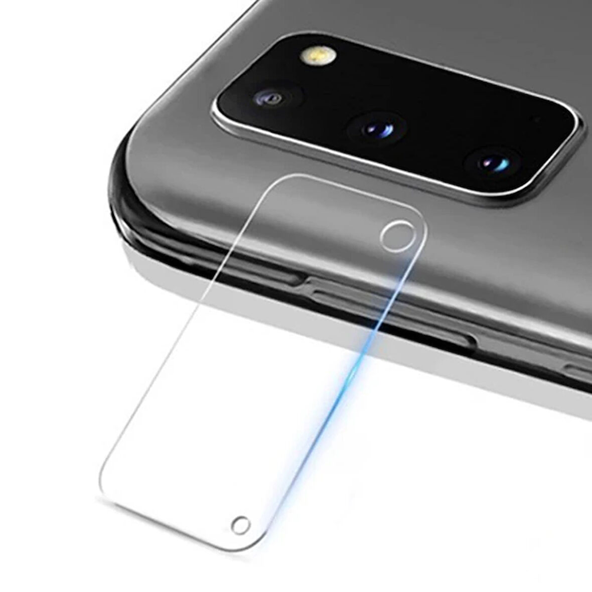 Ally S20 Tempered Cam Kamera Koruyucu-(5775)