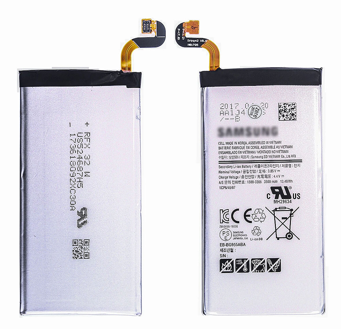 Sm S8+ Eb-Bg955Abe İçin Pil Batarya-(5775)