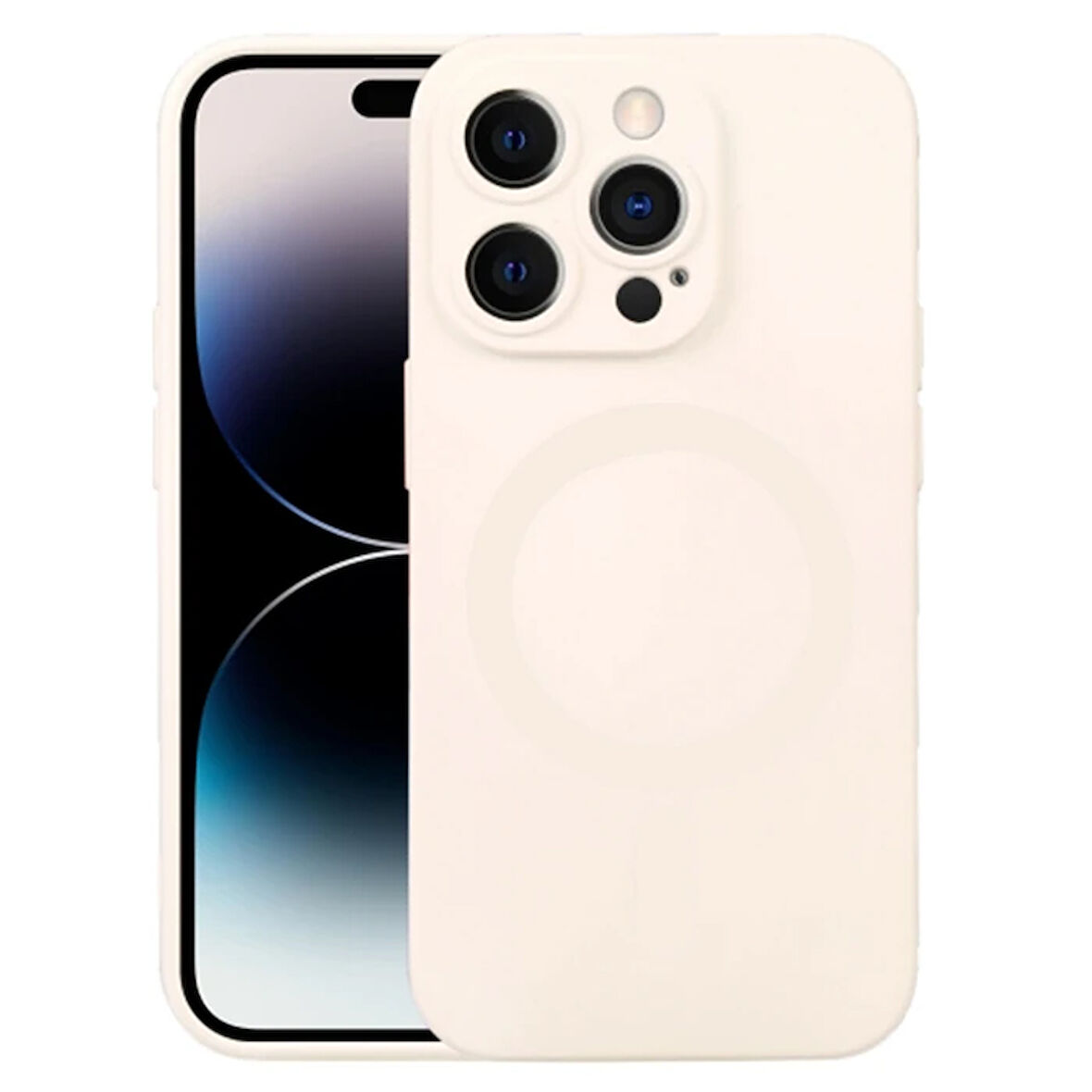 Ally 14 6.1Inç Liquid Silica Uyumlu Silikon Kılıf-(5775)