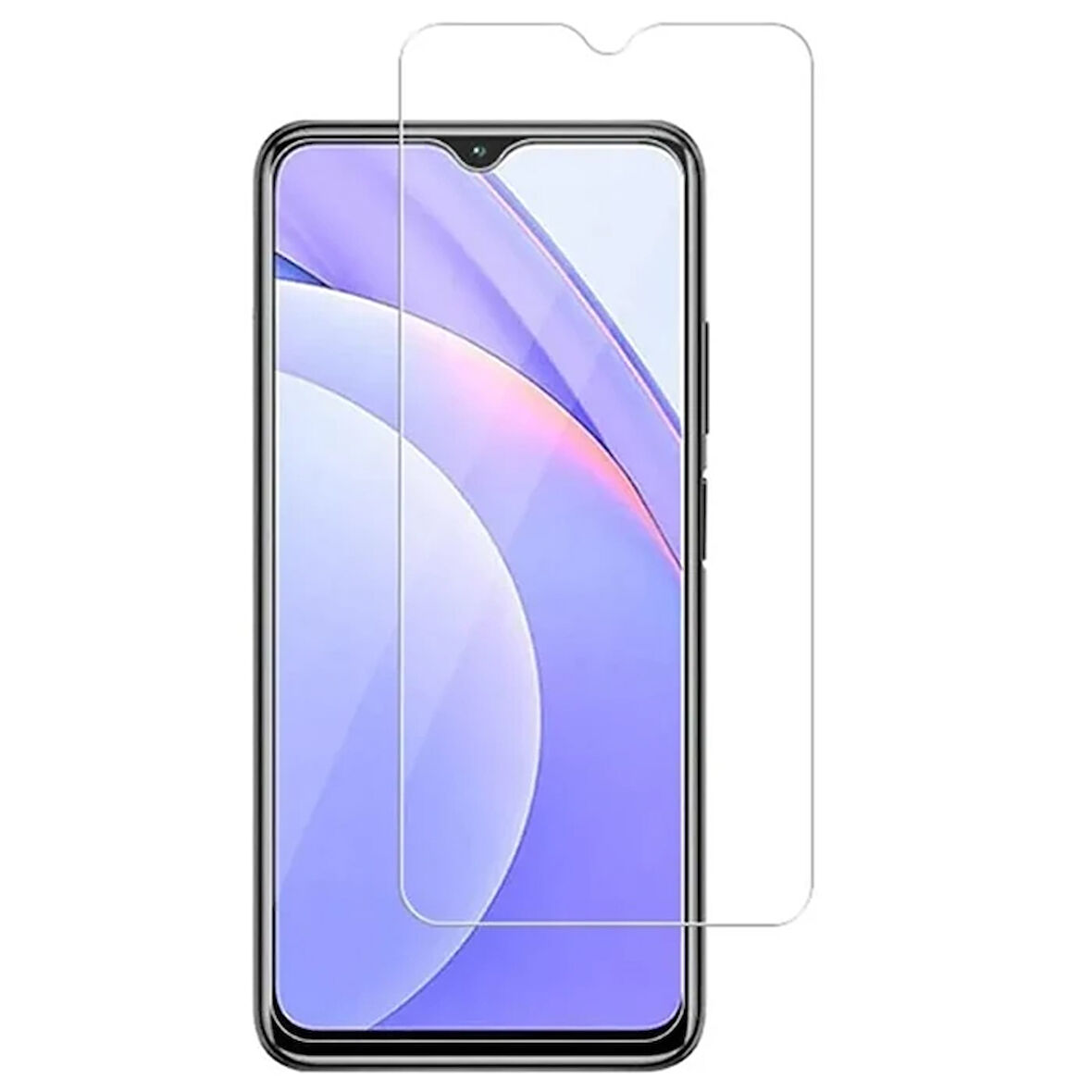 Ally Redmi 9T Tempered Kırılmaz Cam Ekran Koruyucu-(5775)