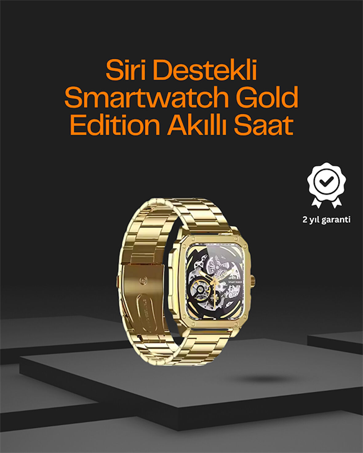 200-300 Mah Batarya Kapasiteli Çoklu Fonksiyonlu Akıllı Saat