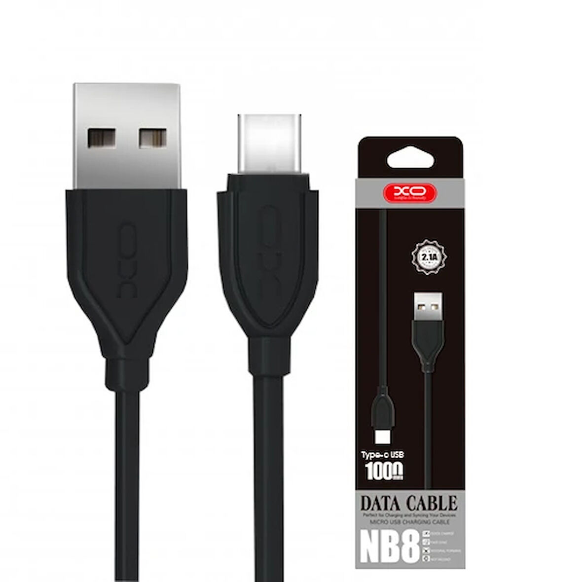 Xo Nb8 Super 1 Metre Type-C Usb Şarj Kablosu 1M-(5775)