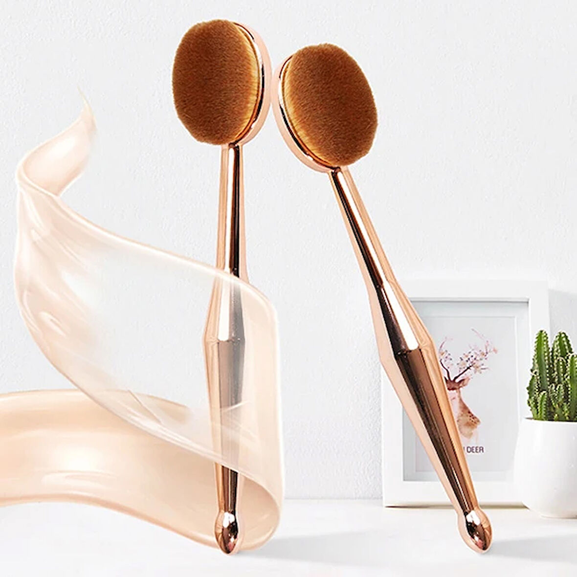 Ezere Gold Fondöten Firçasi Bb ??Krem ??Firçasi-(5775)