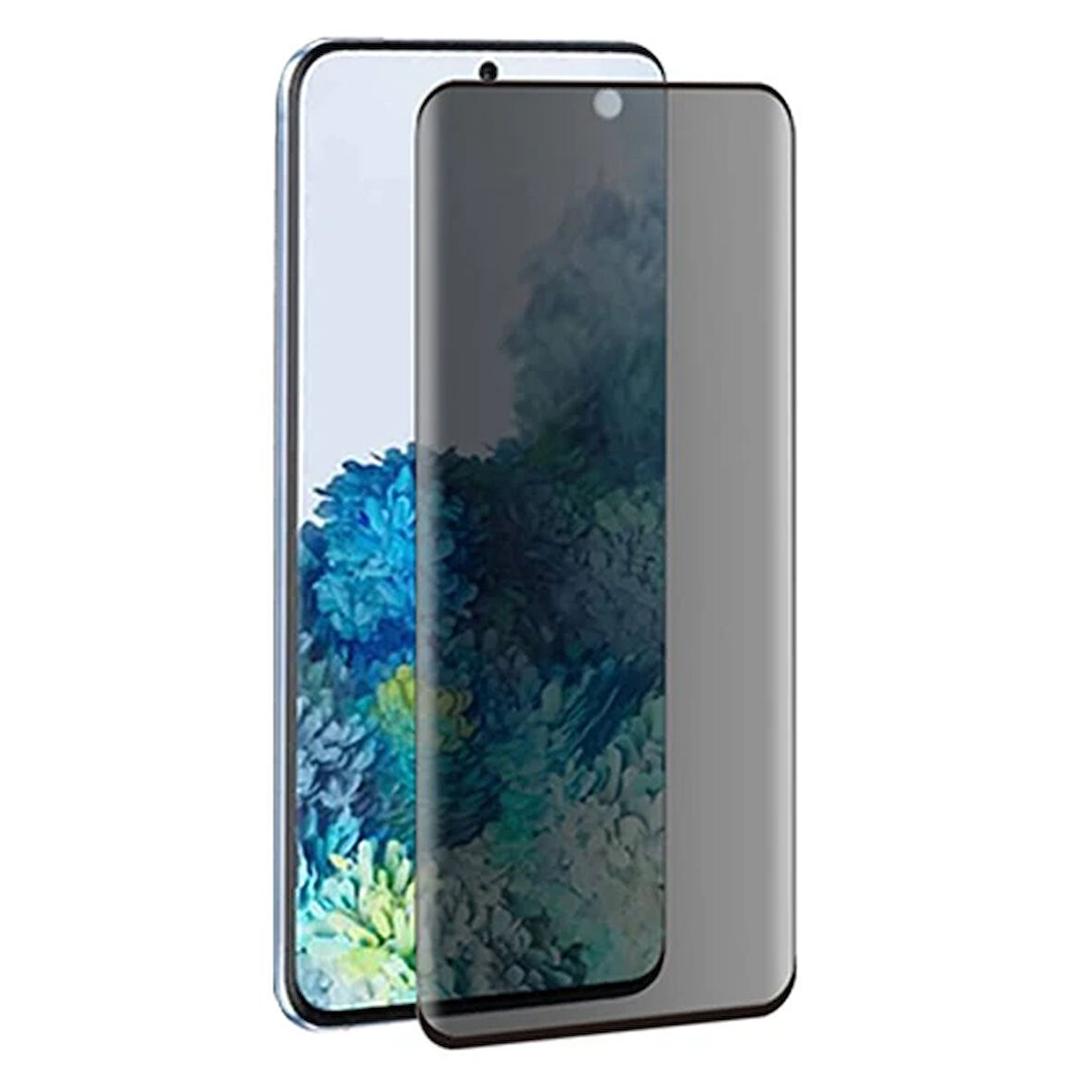 Ally Sm S20 Fe 3D Full Privacy Gizlilik Tempered Cam Ekran Koruyucu-(5775)