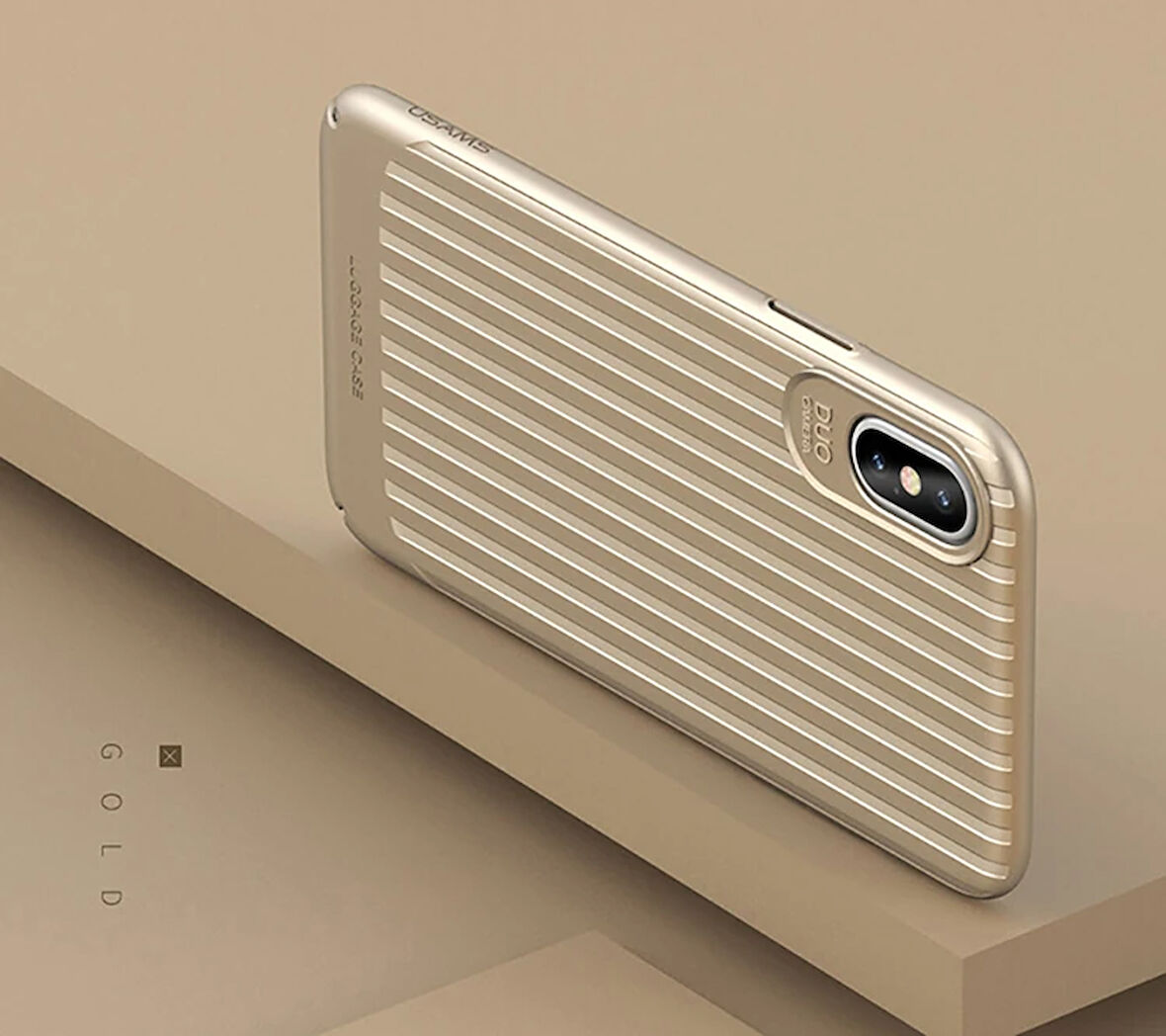 Usams İphone X Xs Slim Koruma Pc Kılıf-(5775)