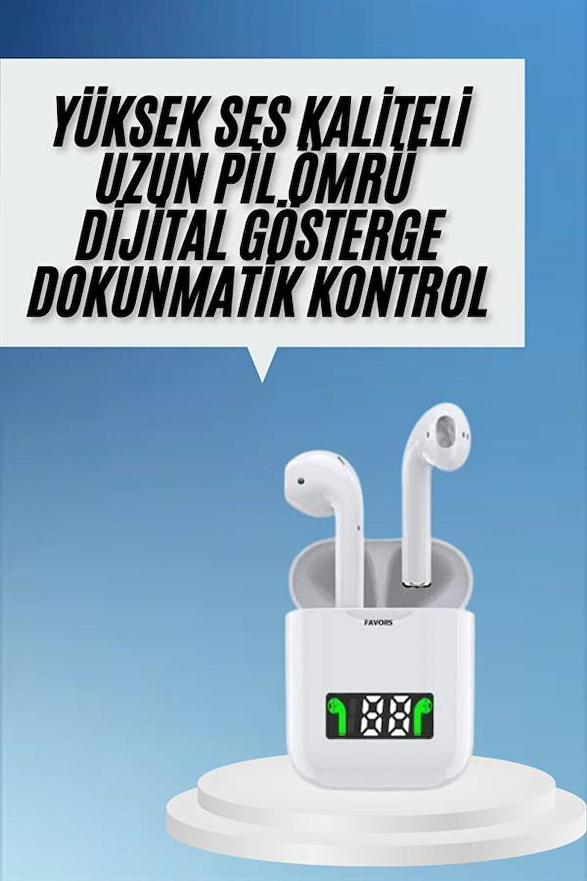 2025 Yeni Model Bluetooth Kulaklık Kablosuz Tws Yüksek Kaliteli Anc Özelliği