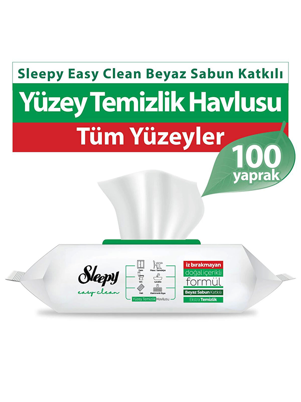 Easy Clean Yüzey Temizlik Havlusu 100 Adet