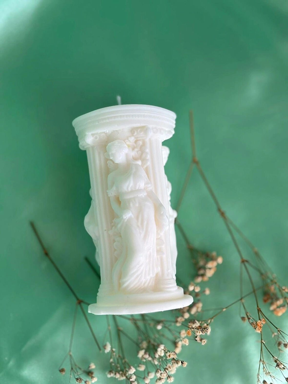 Tanrıça Hera Heykel Modeli Soya Mum