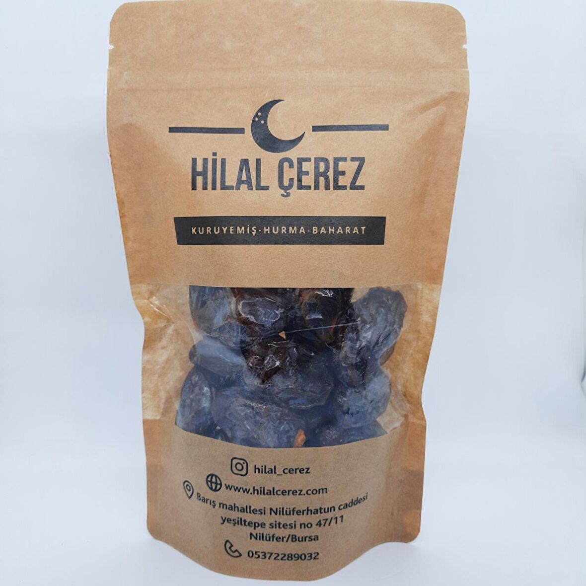 Hilal Çerez Kudüs Hurma Medium (Orta Boy) Eko 1 kg