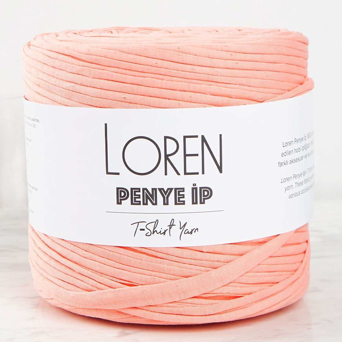 Loren Penye Kumaş El Örgü İpi Yavruağzı - 54 - 33480