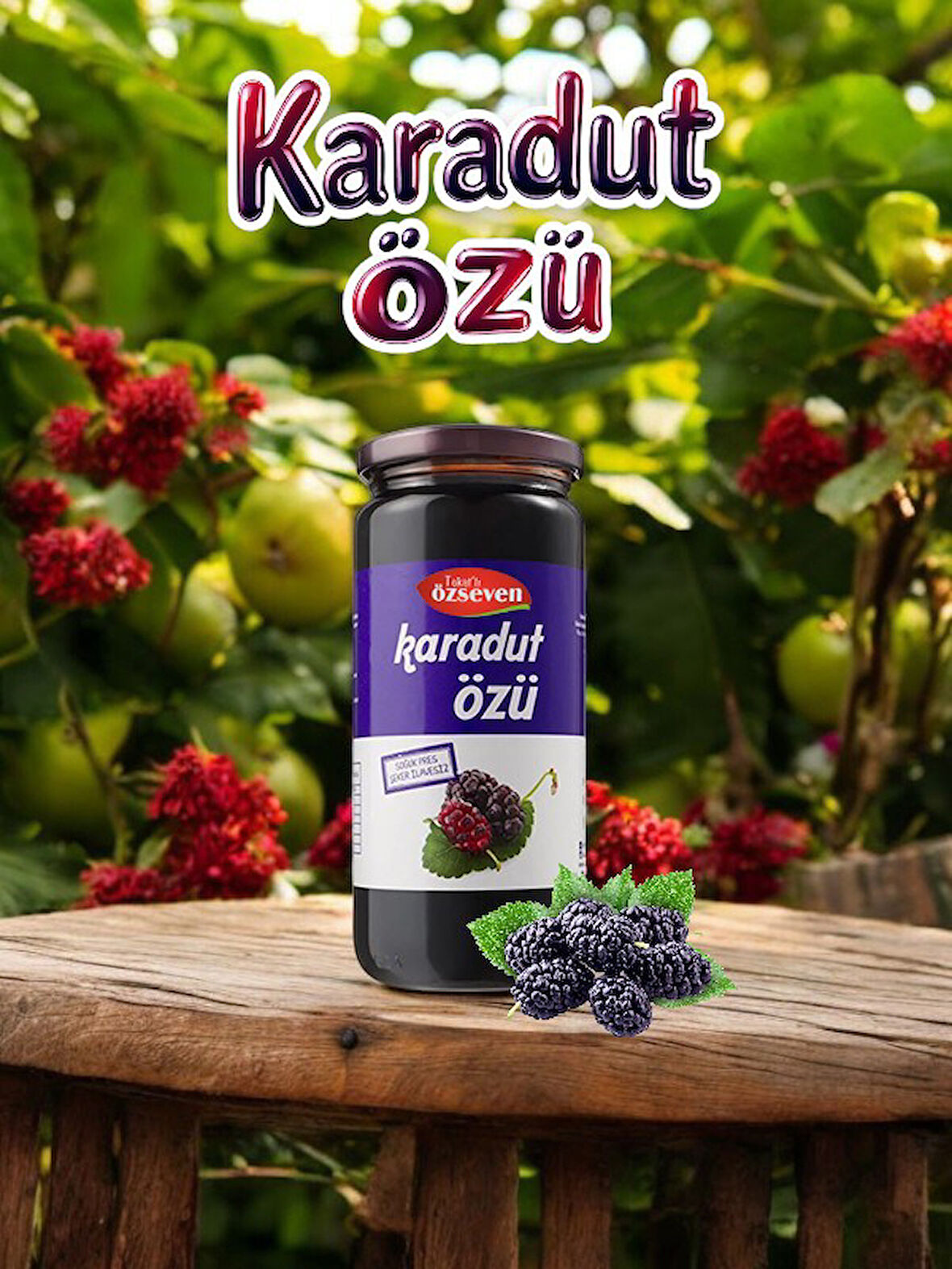 Özseven Karadut Özü 300gr