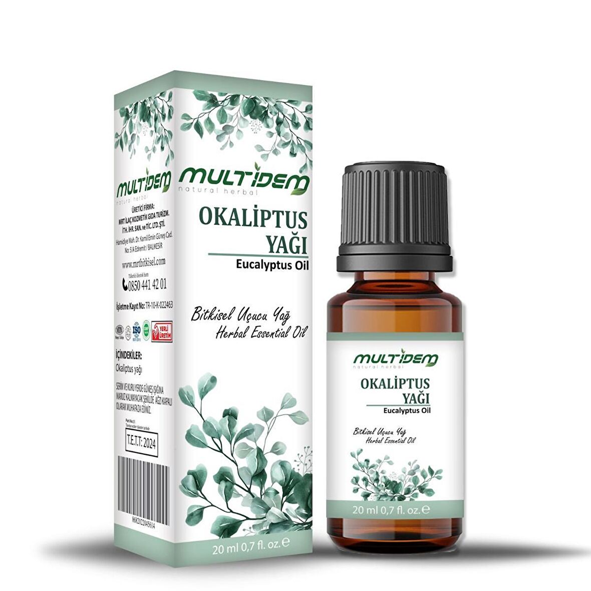 multidem Okaliptus Yağı 20 Ml