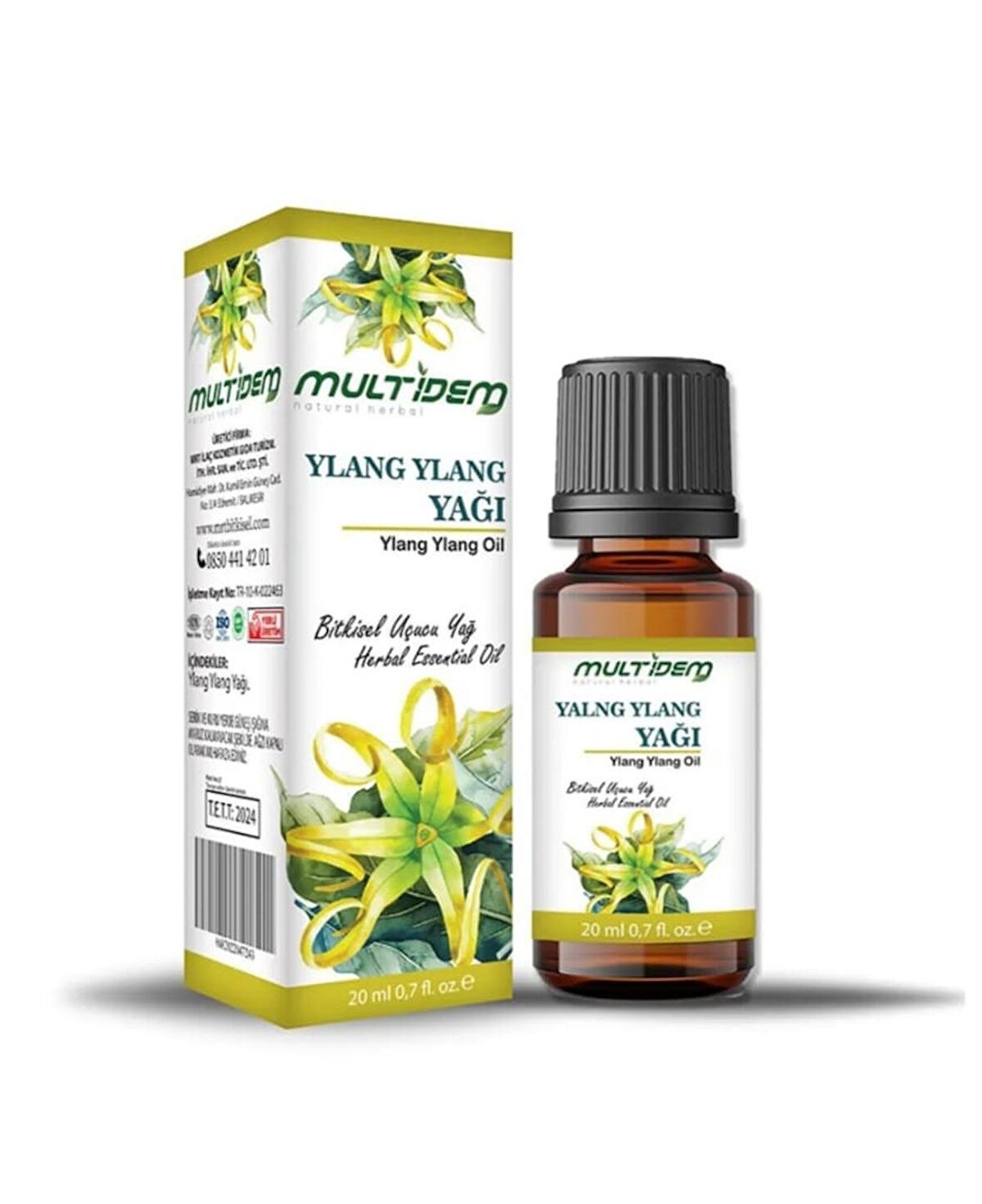 multidemYlang Ylang Yağı 20 Ml