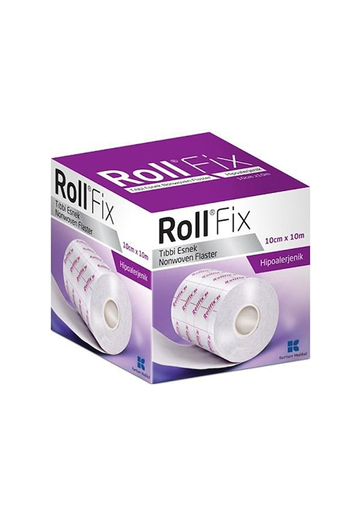 Roll Fix Esnek Tıbbi Flaster 10 CM x 10 M 4 Adet