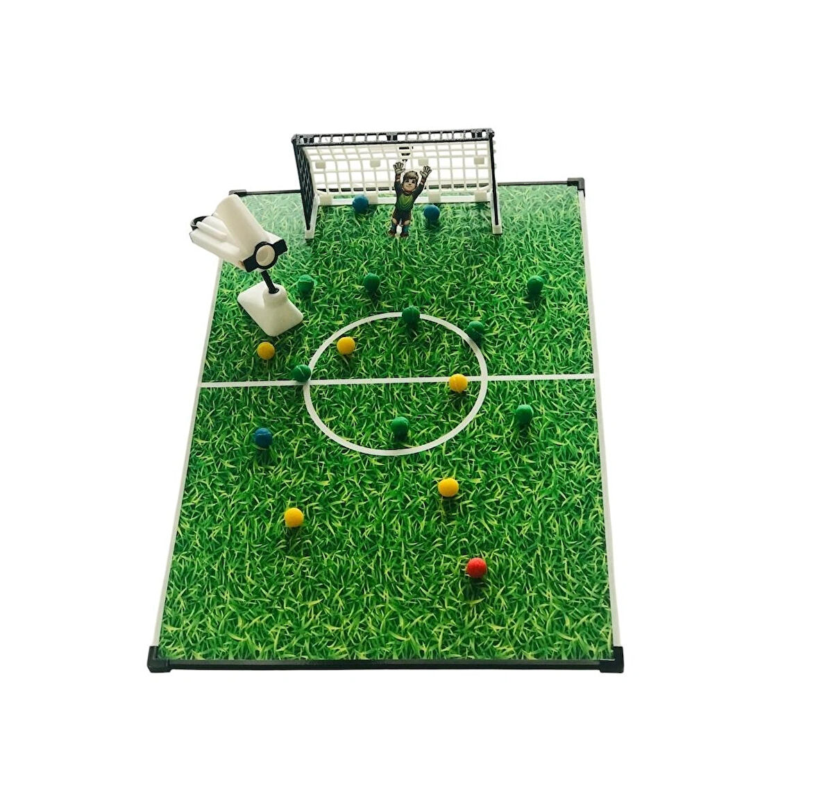 Oyun Hamuru ile Şut ve Gol (Siyah-Beyaz)