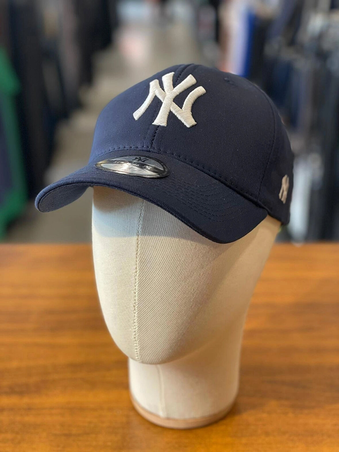 NY Yankees Nakışlı Trucker Beyzbol Model Lacivert Renk Pamuklu Cap Şapka