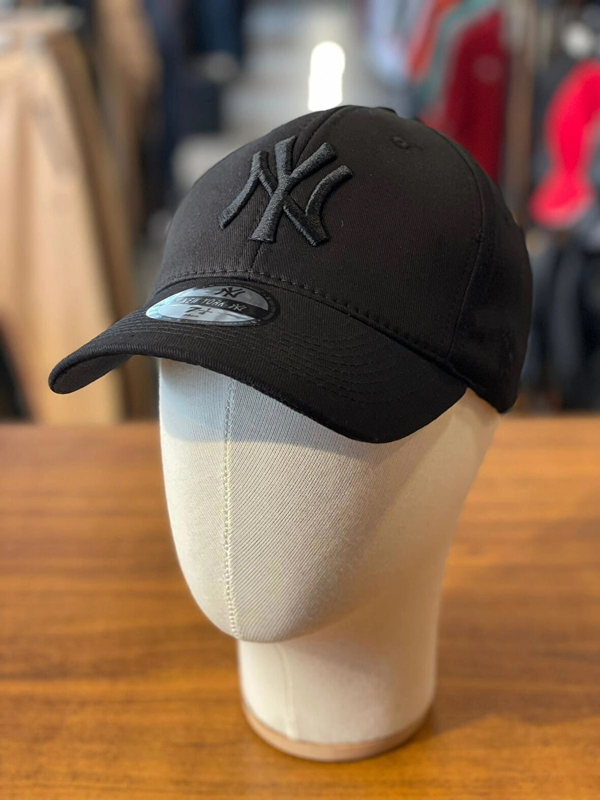 NY Yankees Nakışlı Trucker Beyzbol Model Siyah Renk Pamuklu Cap Şapka