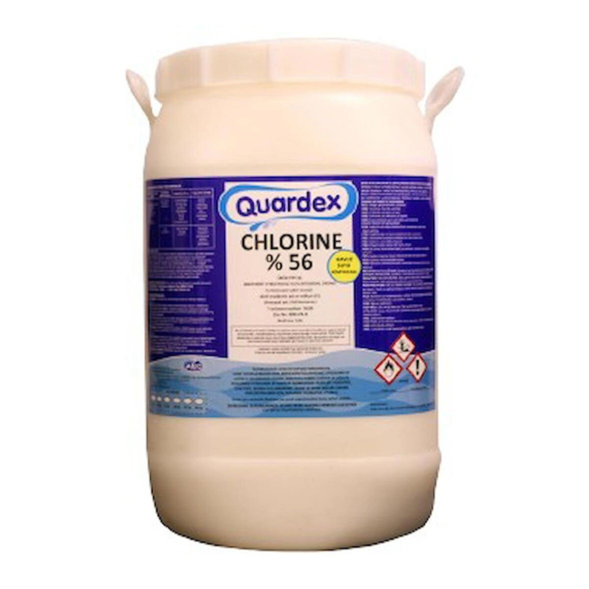QUARDEX %56 LIK AKTİF KLOR PLASTİK AMBALAJ 25 KG
