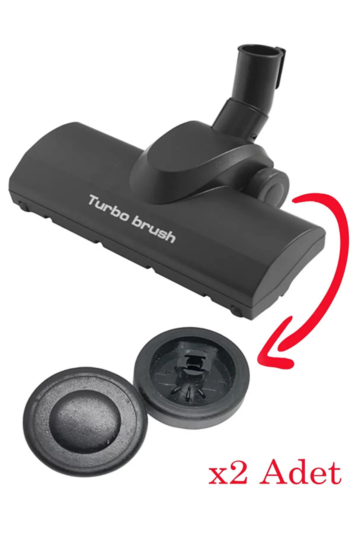 Turbo Başlık Uyumlu Teker ( 2 Adet )