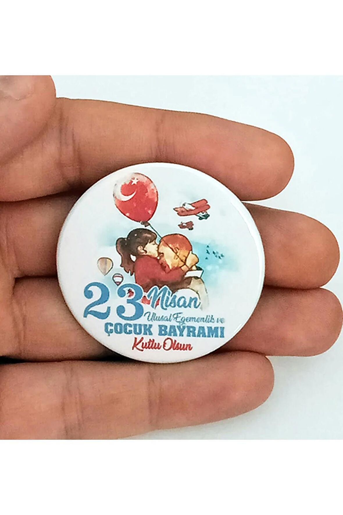 20 Adet - 23 Nisan Öğrenci Rozeti