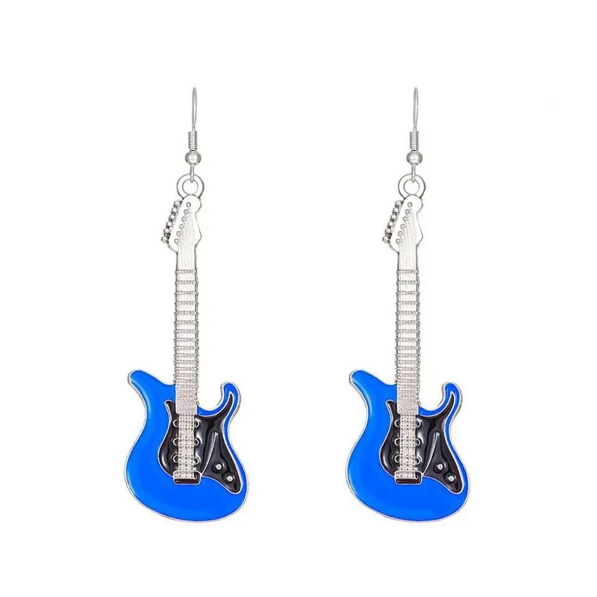 Gitar Küpe Mavi