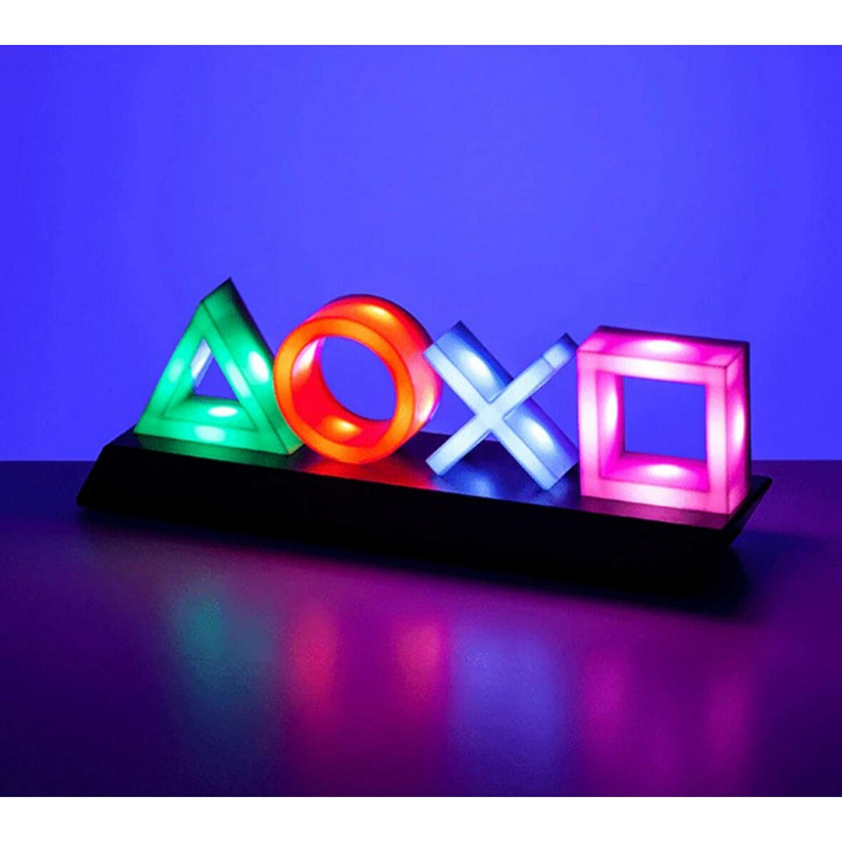 Ozmik Yeni ses kontrolü oyun simge ışık için PS4-PS5 Playstation oyuncu ticari renkli aydınlatma