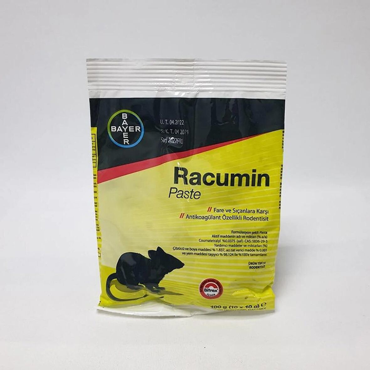 Fare Zehiri Racumin Pasta 100gr Bayer