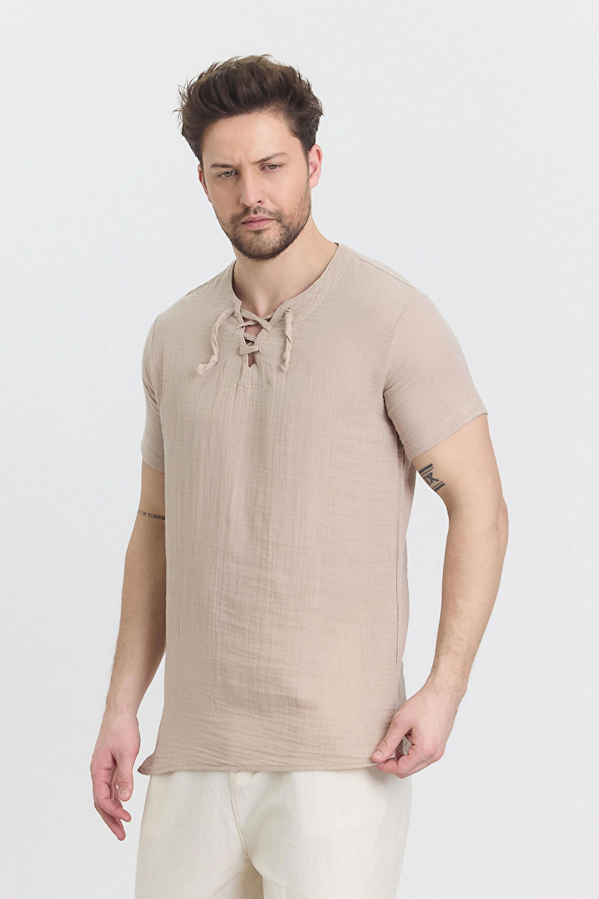 Müslin Alaçatı Gömlek - 4070