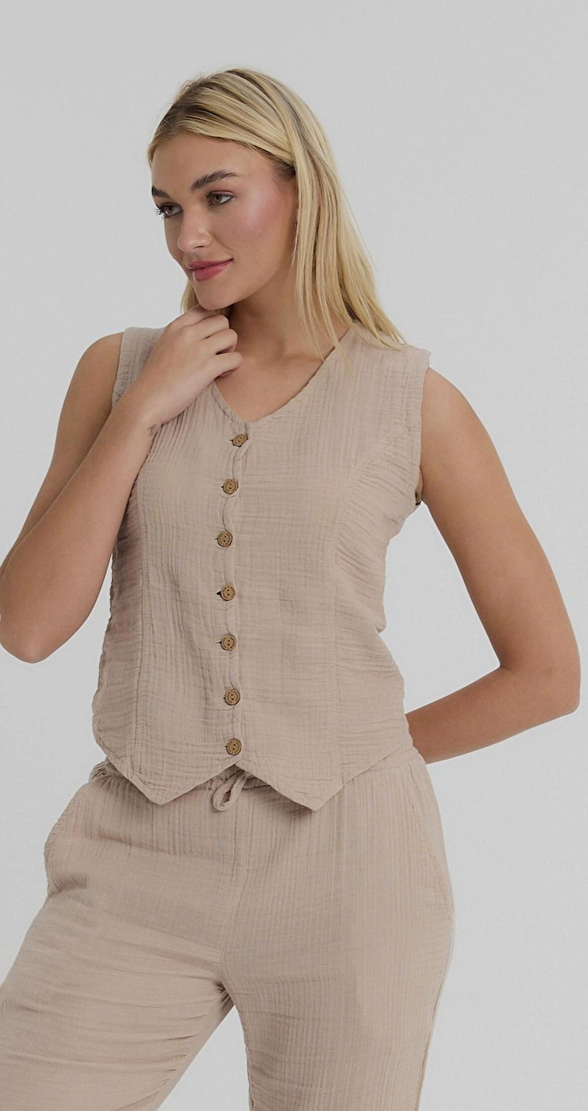 Müslin Viyana Ceket -1170