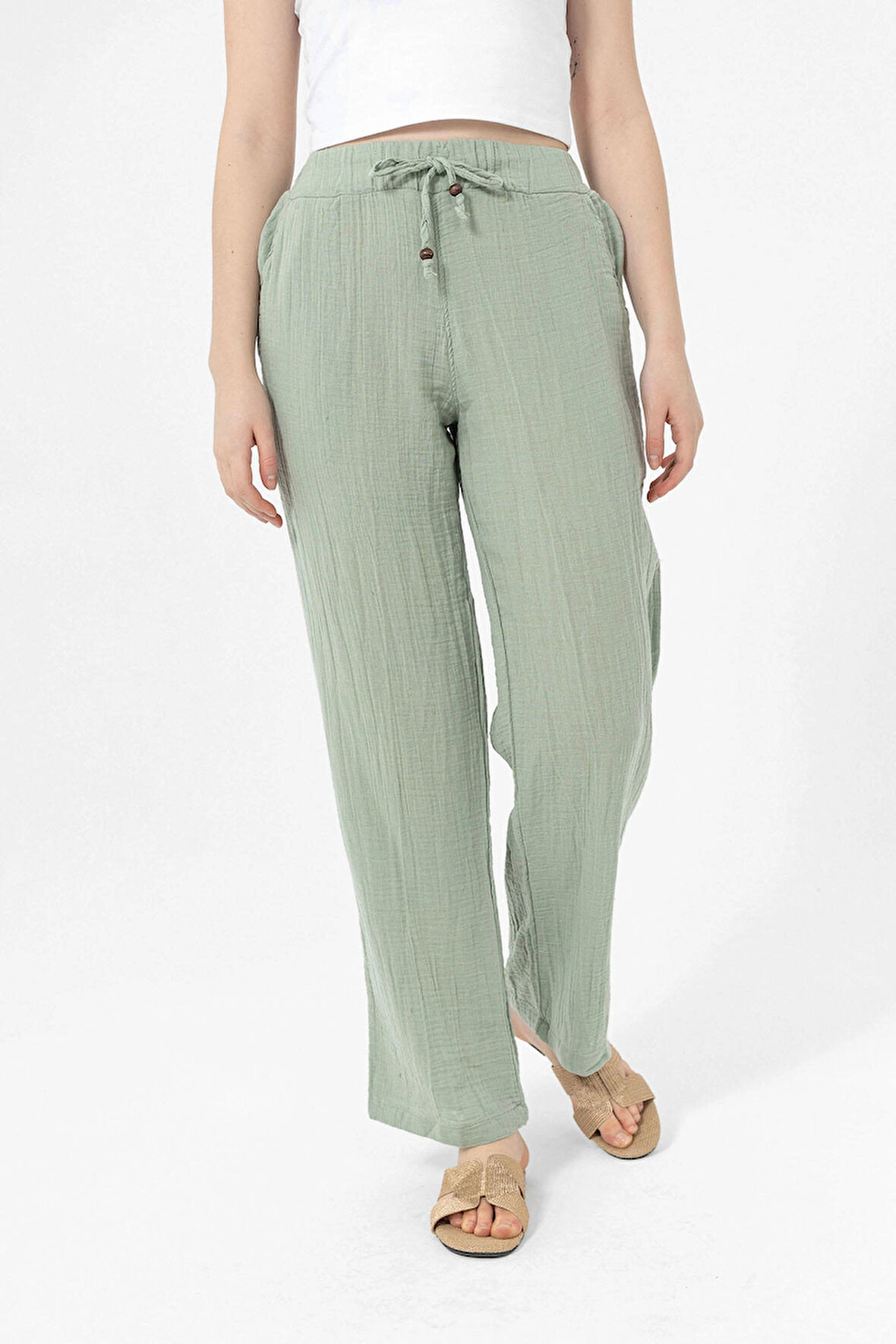 Müslin Kılasik Pantalon -2020