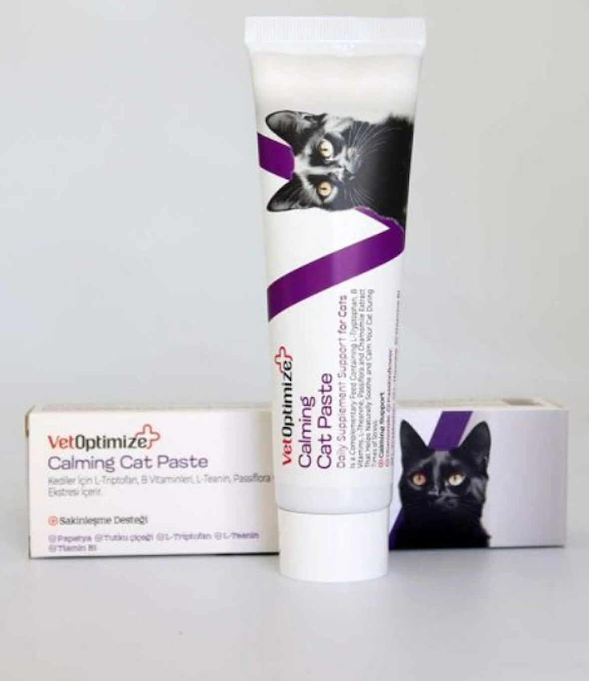 Vetoptimize Calming Cat Pasta (Kediler Için Strs Önleme Desteği) 100 gr