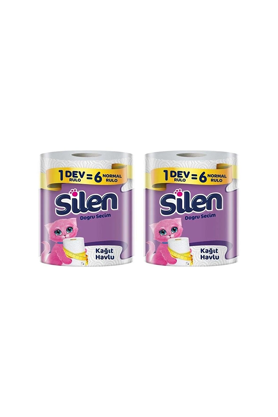 SİLEN Kağıt Havlu Dev Rulo 2'li