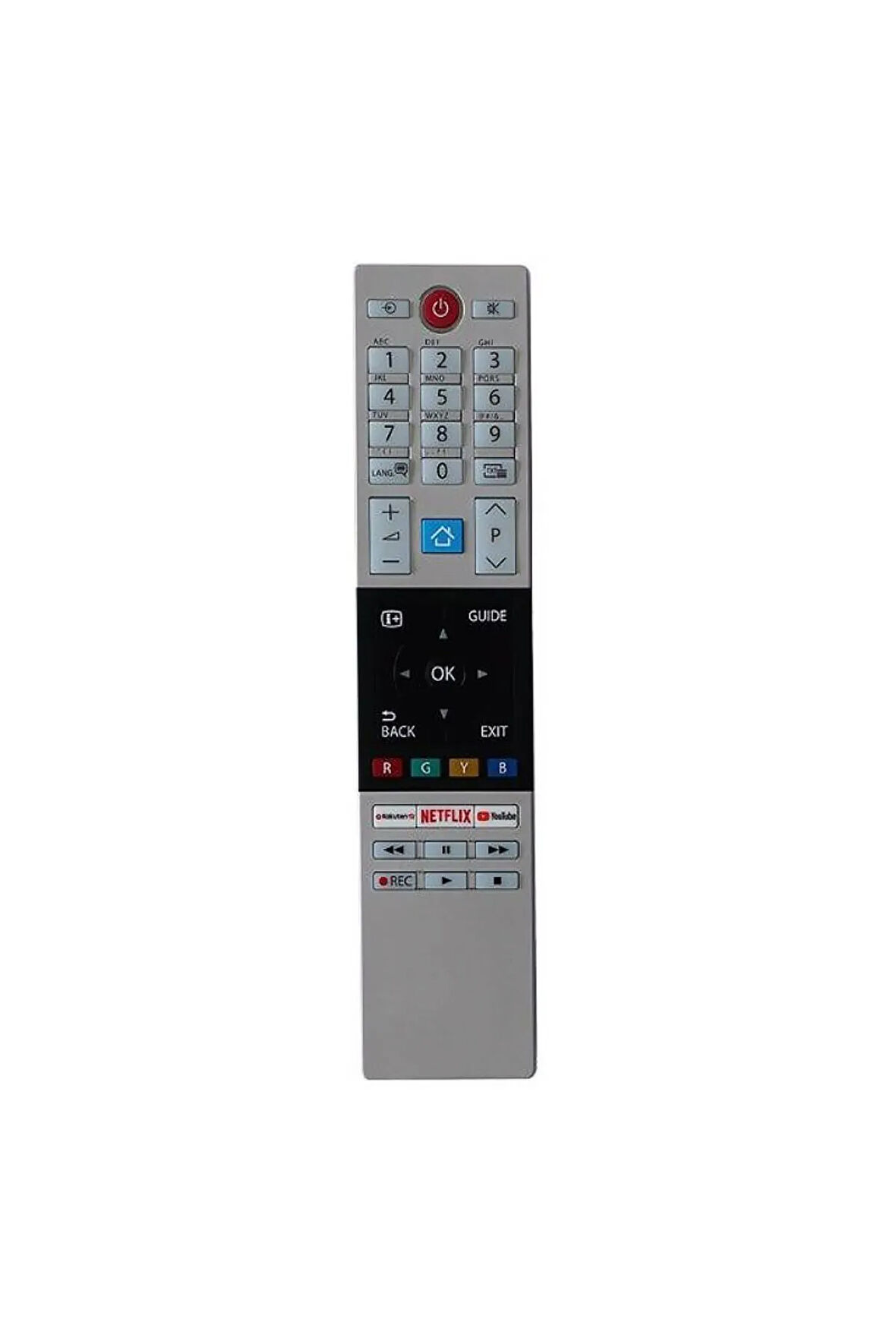 LCD CT-8528 (NETFLIX-YOUTUBE) HY 8057 Televizyon Kumandası TV LCD LED Kumanda